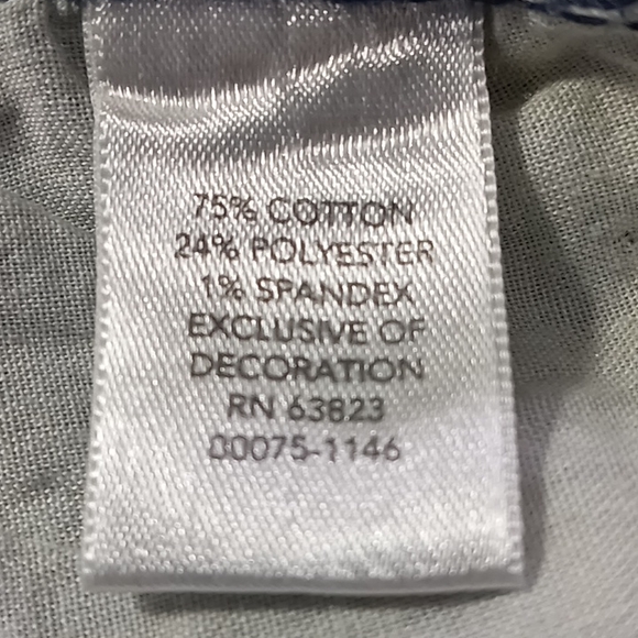 Christopher & Banks Petite Curvy Straight Leg Blue Jeans Size 6P - Picture 16 of 16